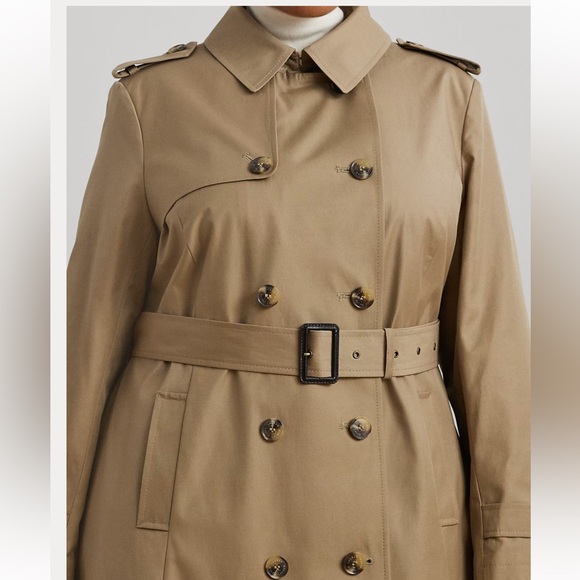 Ralph Lauren NWT sand color trenchcoat - Picture 4 of 13